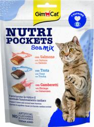 GimCat Nutri Pockets jutalomfalat -Tengeri Mix 150g - vetpluspatika