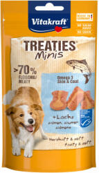Vitakraft Treaties Minis - jutalomfalat kutyák részére lazaccal és omega 3 zsírsavakkal 48g - vetpluspatika