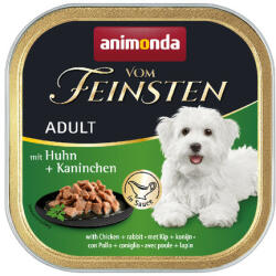 Animonda Vom Feinsten adult csirke-nyúl, mártásban 150g alutálkás (82335)
