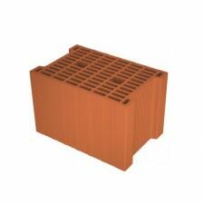 BRIKSTON Bloc ceramic BRIKSTON BKS 25, cu goluri verticale si locasuri de mortar, dimensiuni 375x250x238 mm, pentru pereti structurali exteriori sau interiori de 25 cm si panouri de umplutura la structuri in c