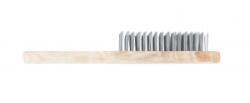 Evotools Perie Sarma Maner Lemn / 130x40mm - 5 Randuri