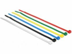 Evotools Colier Plastic Colorat (100 Buc) / 4.5x280mm Rosu