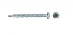 Evotools Surub Autoforant Zincat Alb Cap Bombat Cruciform / 4.8x32mm - 200buc