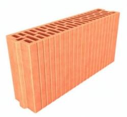 Wienerberger Bloc ceramic Porotherm 11, 5 N+F, cu imbinare pe lamba si uluc, pentru pereti interiori de compartimentare. Dimensiuni 500x115x238 mm, se livreaza pe palet infoliat de 90 de bucati (1, 285 mc). Se zid
