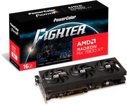 PowerColor PW Fighter AMD Radeon RX 7800 XT 16GB (RX7800XT 16G-F/OC)