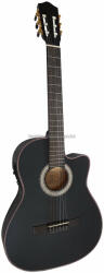 Jose Ribera Cutaway elektroakusztikus gitár, matt fekete (MSA_CK-117)