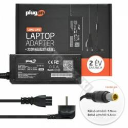 PlugOn 20V 3.25A (65W) ThinkPad töltő (Plugon-42T4419)