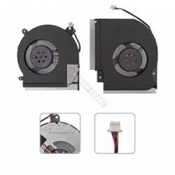 ASUS DFSCK221151810, DFSCK221051820 gyári új hűtés, ventilátor 12V (párban) (15731)