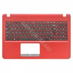 ASUS 90NB0B14-R30130 gyári új fekete magyar laptop billentyűzet + piros felső fedél (90NB0B33-R31HU0)