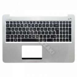ASUS 90NB08P1-R30130 gyári új magyar háttérvilágításos fekete laptop billentyűzet + ezüst felső fedél (13943)