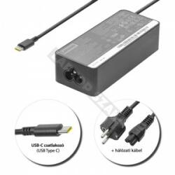 Lenovo 20V 3.25A // 15V 3A // 9V 2A // 5V 2A (65W) USB-C (Type-C) gyári új töltő (ADLX65YDC3A)