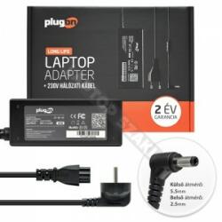 PlugOn 19V 2.37A (45W) 5.5x2.5mm töltő (Plugon-ADP-45BWA)