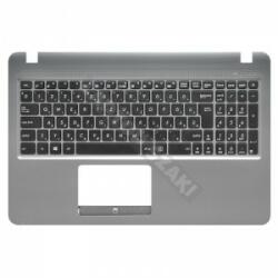 ASUS 90NB0B33-R31HU0 gyári új fekete magyar laptop billentyűzet + szürke felső fedél (90NB0B33-R31HU0)