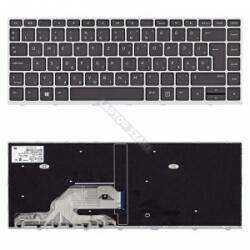 HP L09547-211 gyári új, fekete-ezüst magyar laptop billentyűzet (L01072-211)