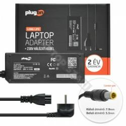 PlugOn 20V 4.5A (90W) ThinkPad töltő (Plugon-42T4427)