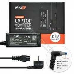 PlugOn 19.5V 3.33A (65W) vékony center-pin töltő (Plugon-709985-001)