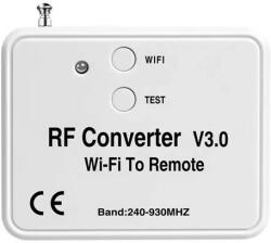 IR WIFI-RF Többfrekvenciás (240-930 MHz) WIFI-RF átalakító
