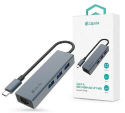DEVIA ST364235 5in1 Type-C USB hub - granddigital