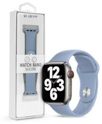 DEVIA ST364495 Apple Watch 38/40/41mm kék szilikon sport szíj - granddigital