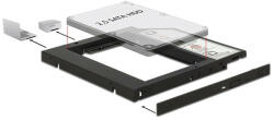 Delock 62669 Slim SATA 5.25" HDD/SSD beépítő-keret 9, 5 mm