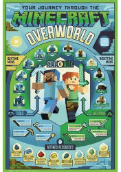 Minecraft "Overworld biome" 91, 5x61 cm poszter