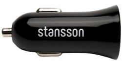 Stansson CH-100-BL 2, 1A univerzális fekete autós töltő