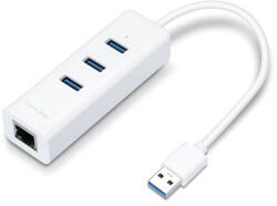 TP-Link UE330 USB 3.0 to Gigabit Ethernet Network Adapter, 3-Port USB 3.0 HUB