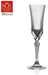 RCR Cristalleria Italiana Adagio talpas pezsgős pohár 18 cl. 6 db