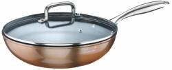 Pintinox MATERIC bevonatos wok, rm. nyeles 28 cm indukciós(Pintinox)