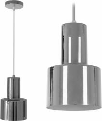 Toolight Szerszámlámpa - Modern fém mennyezeti lámpa 1xE27 APP285-1CP, króm, OSW-08403 (OSW-08403)