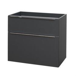 Mereo Mereo, Mailo, fürdőszoba szekrény 81 cm, antracit, MER-CN531S (MER-CN531S)