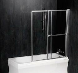 POLYSAN Polysan, OLBIA pneumatikus kádparaván 1230mm, ezüst keret, átlátszó üveg, 30317 (30317)