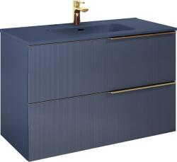 Elita Soho, mosogató szekrény 100x45x64 cm 2S, sötétkék matt, ELT-169086 (ELT-169086)