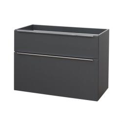 Mereo Mereo, Mailo, fürdőszoba szekrény 101 cm, antracit, MER-CN532S (MER-CN532S)
