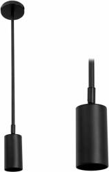 Toolight Szerszámlámpa - Mennyezeti lámpa típusú reflektorral állítható 1xGU10 60W DIAMENT 392197, fekete, OSW-06362 (OSW-06362)