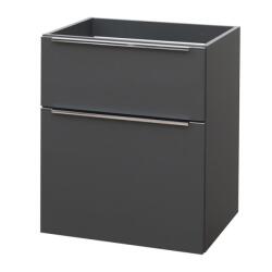 Mereo Mereo, Mailo, fürdőszoba szekrény 61 cm, antracit, MER-CN530S (MER-CN530S)