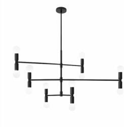 Toolight Szerszámlámpa - Függeszték 12xE27 60W, fekete, OSW-05321 (OSW-05321)