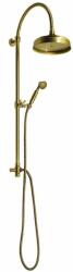 Reitano Rubinetteria Reitano Rubinetteria, ANTEA zuhanyoszlop csapcsatlakozáshoz, fej- és kézizuhany, bronz, SET036 (SET036)