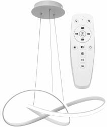 Toolight Szerszámlámpa - Gyűrű, LED függőlámpa + APP396-CP távirányító, fehér, OSW-06912 (OSW-06912)