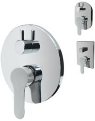 Mereo Mereo, Fal alatti zuhanycsap kapcsolóval, Zuna, Mbox, burkolat, króm, MER-CB60106ZA (MER-CB60106ZA)