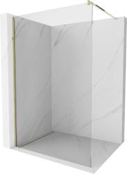 Mexen Kioto zuhanyparaván WALK-IN 8mm, 90x200 cm, átlátszó üveg / arany profil, 800-090-101-50-00 (800-090-101-50-00)