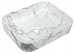 INVENA Florina, kerámia mosogató 51x40x13 cm, kőutánzat, INV-CE-40-706-C (INV-CE-40-706-C)