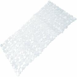 Aqualine Aqualine, RIVER fürdőszőnyeg 35x70cm csúszásgátló kezeléssel, PVC, átlátszó, TAVA40100 (TAVA40100)