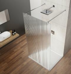 SAPHO Gelco, VARIO CHROME egyrészes zuhanyparaván a térhez, nordic üveg, 900 mm, GX1590-01 (GX1590-01)