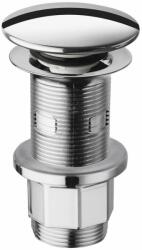 Silfra Silfra, mosdókagyló kifolyó 5/4 ", kattanásos, nagy dugó, vastagság 10-80 mm, ABS / króm, WA43451 (WA43451)