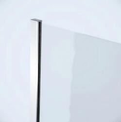 Cersanit Moduo - oldalfal 80x195cm, króm profil-átlátszó üveg, S162-007 (S162-007)