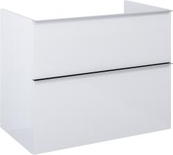 Elita Look, mosdószekrény 80x45x64 cm 2S PDW, fehér fényes, ELT-167093 (ELT-167093)
