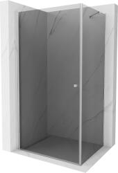 Mexen Pretoria zuhanykabin 70x120cm, 6mm üveg, króm profil-szürke üveg, 852-070-120-01-40 (852-070-120-01-40)