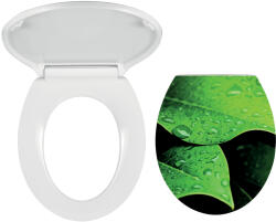 FERRO - WC ülőke, fehér hőre keményedő, edzett műanyag zsanérok, WC / SOFTNATURE (WC/SOFTNATURE)