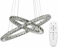 Toolight Szerszámlámpa - LED mennyezeti lámpa + APP418-CP távirányító, króm, OSW-65016 (OSW-65016)